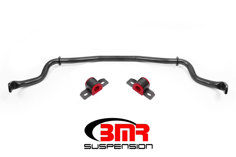 Ford Mustang Sway Bar Kit - Front - BMR Suspension - Hollow 35mm 3-Hole Adjustable - Black Hammertone - `15-`17 Ford Mustang Sway Bar Kit - Front - BMR Suspension - Hollow 35mm 3-Hole Adjustable - Black Hammertone - `15-`17